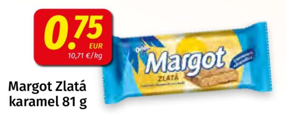 Margot Zlatá karamel 81 g