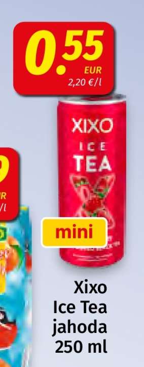 Xixo Ice Tea jahoda 250 ml