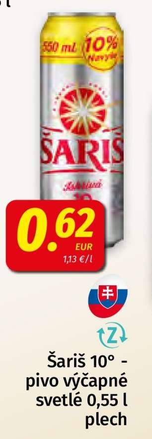 Šariš 10%