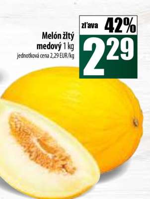 Melón žltý medový 1 kg