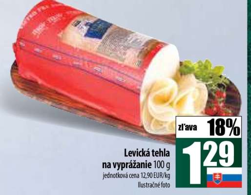 Levická tehla na vyprážanie