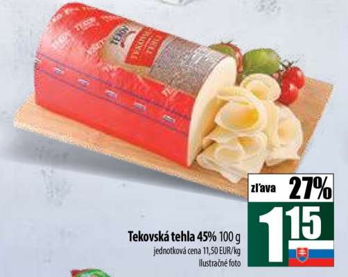 Tekovská tehla 45% 100 g