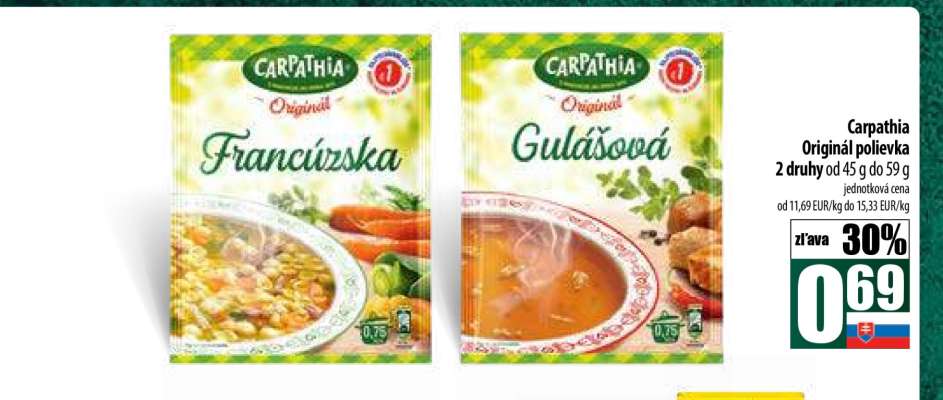 CARPATHIA ORIGINAL POLIEVKA