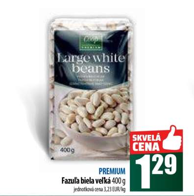 Fazuľa biela veľká