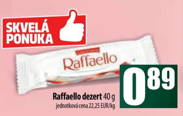 Raffaello dezert 40 g