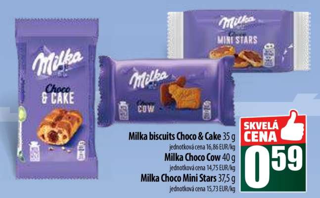 Milka Biscuits Choco&Cake 35 g