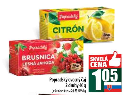 POPRADSKÝ OVOCNÝ ČAJ