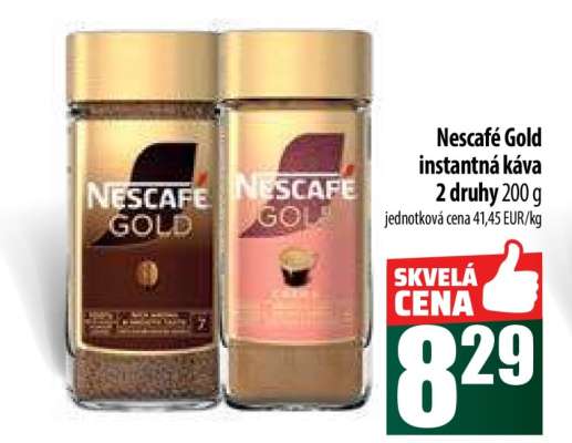 Nescafé Gold instantná káva