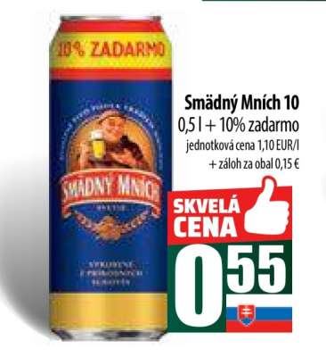 Smädný Mních 10°***