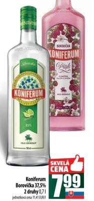 Koniferum Borovička 37,5 %