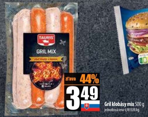 Gril klobásy mix 500 g