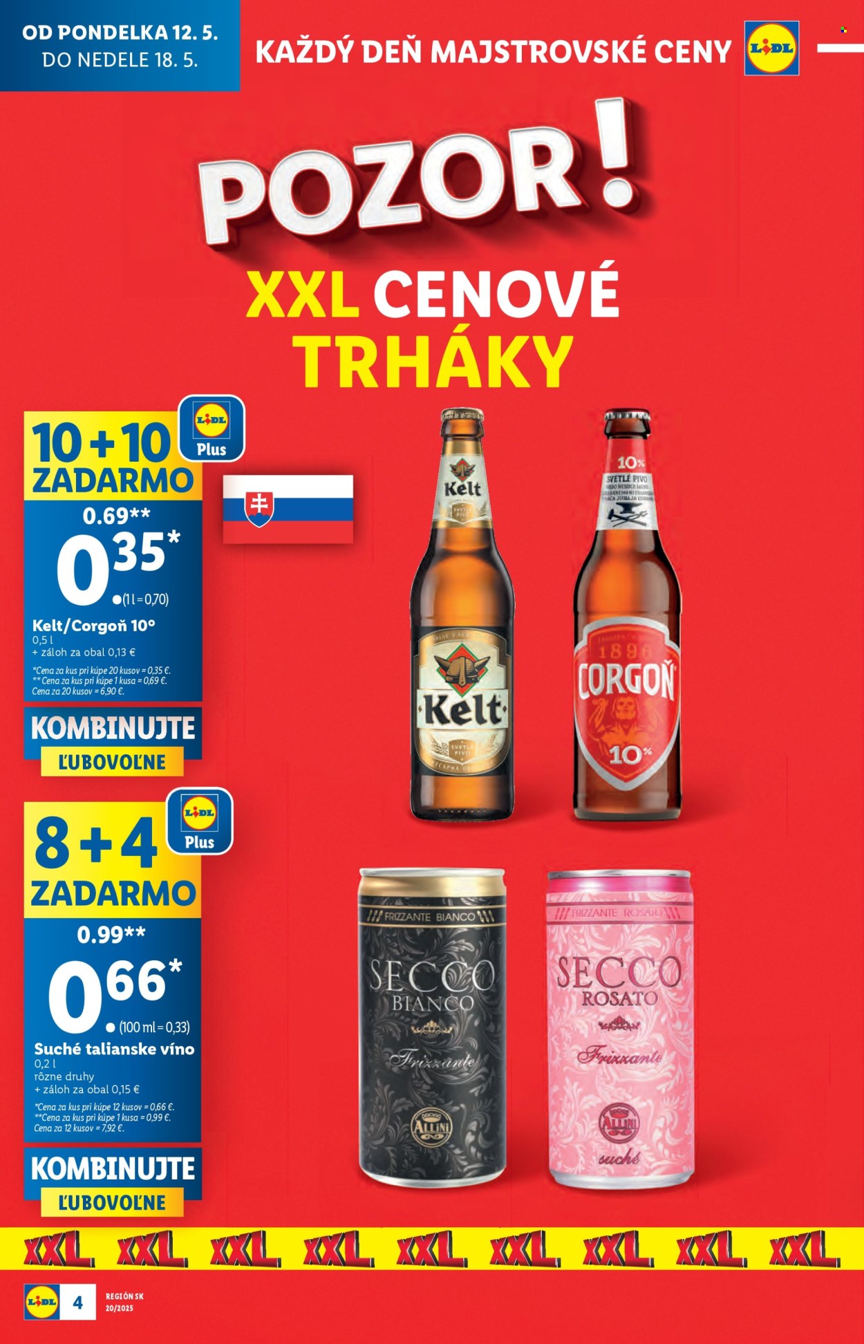 Leták Lidl - 12.5.2025 - 18.5.2025.