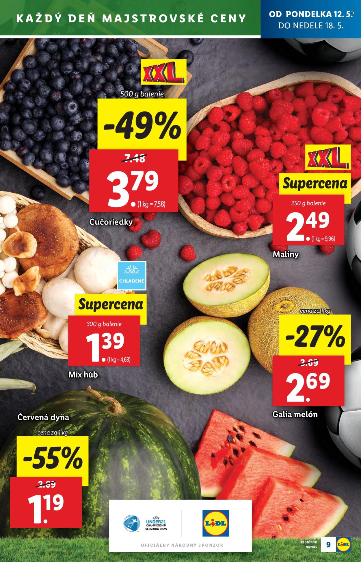 Leták Lidl - 12.5.2025 - 18.5.2025.