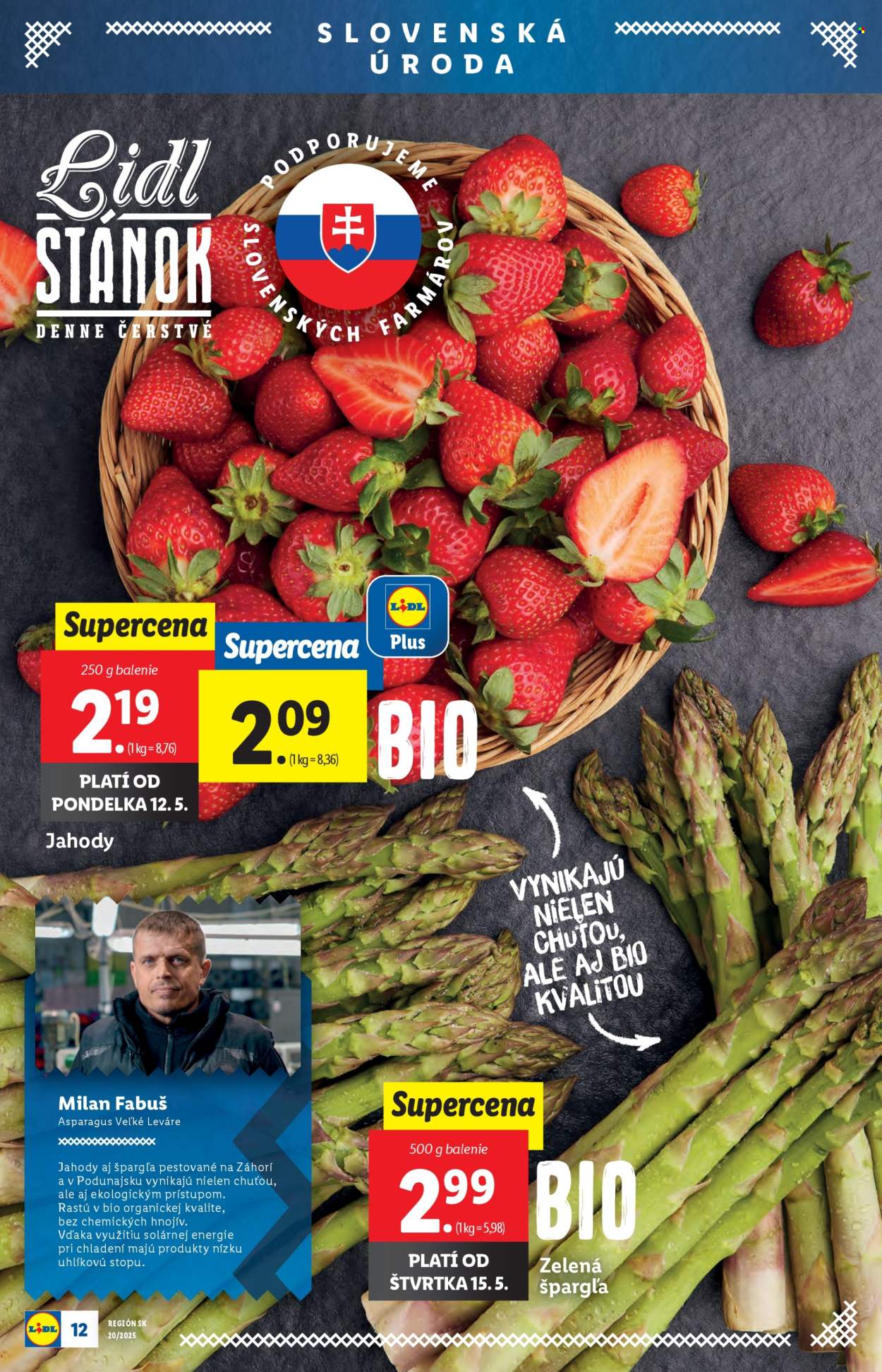 Leták Lidl - 12.5.2025 - 18.5.2025.