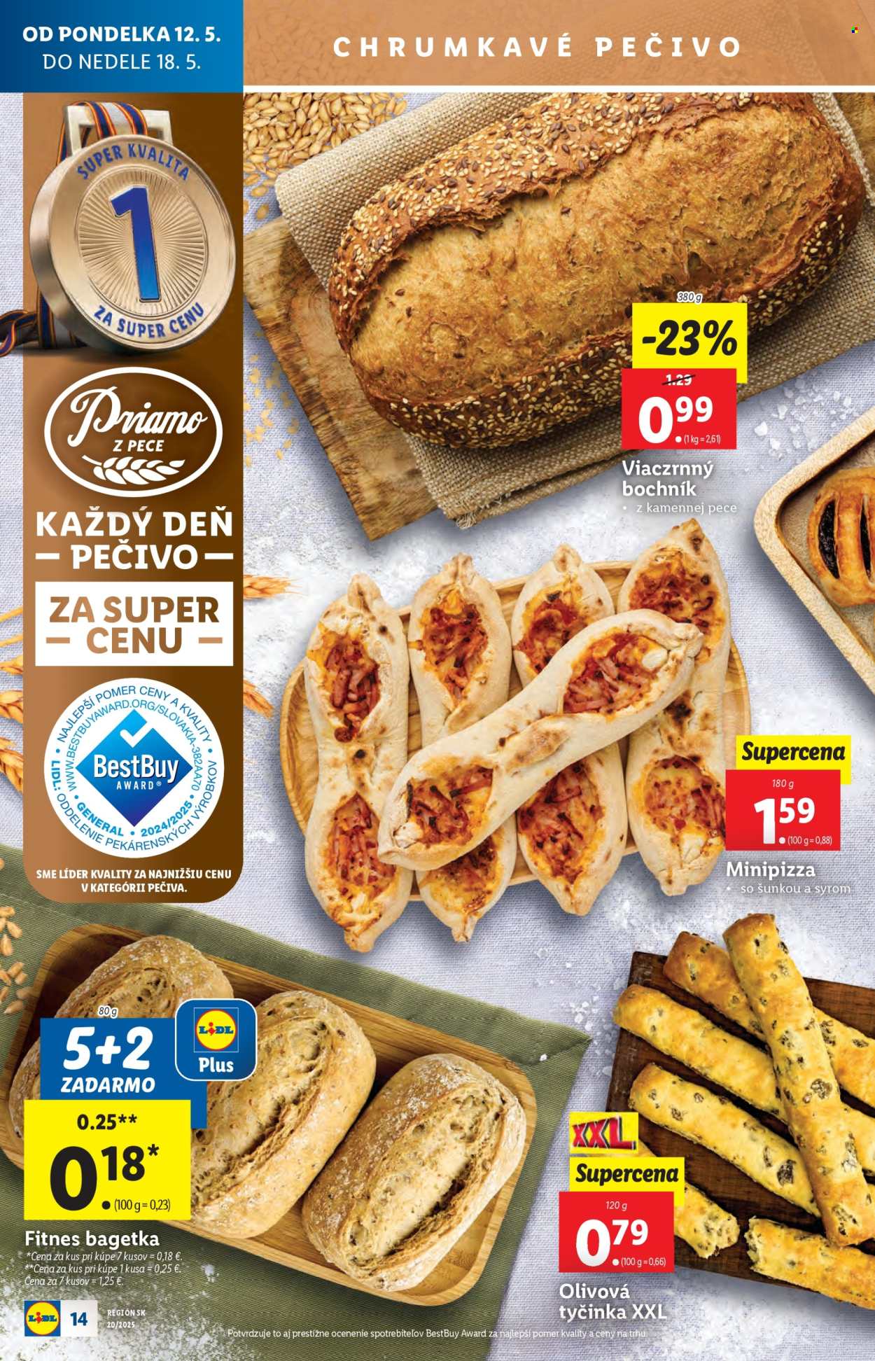 Leták Lidl - 12.5.2025 - 18.5.2025.