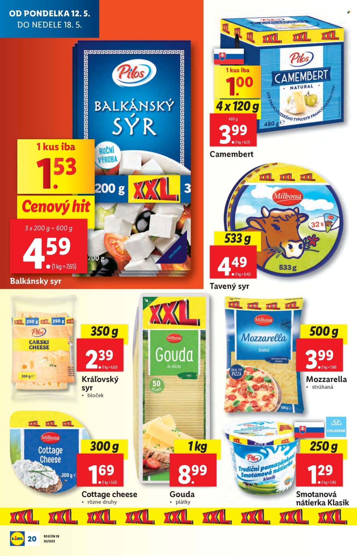 Leták Lidl - 12.5.2025 - 18.5.2025.