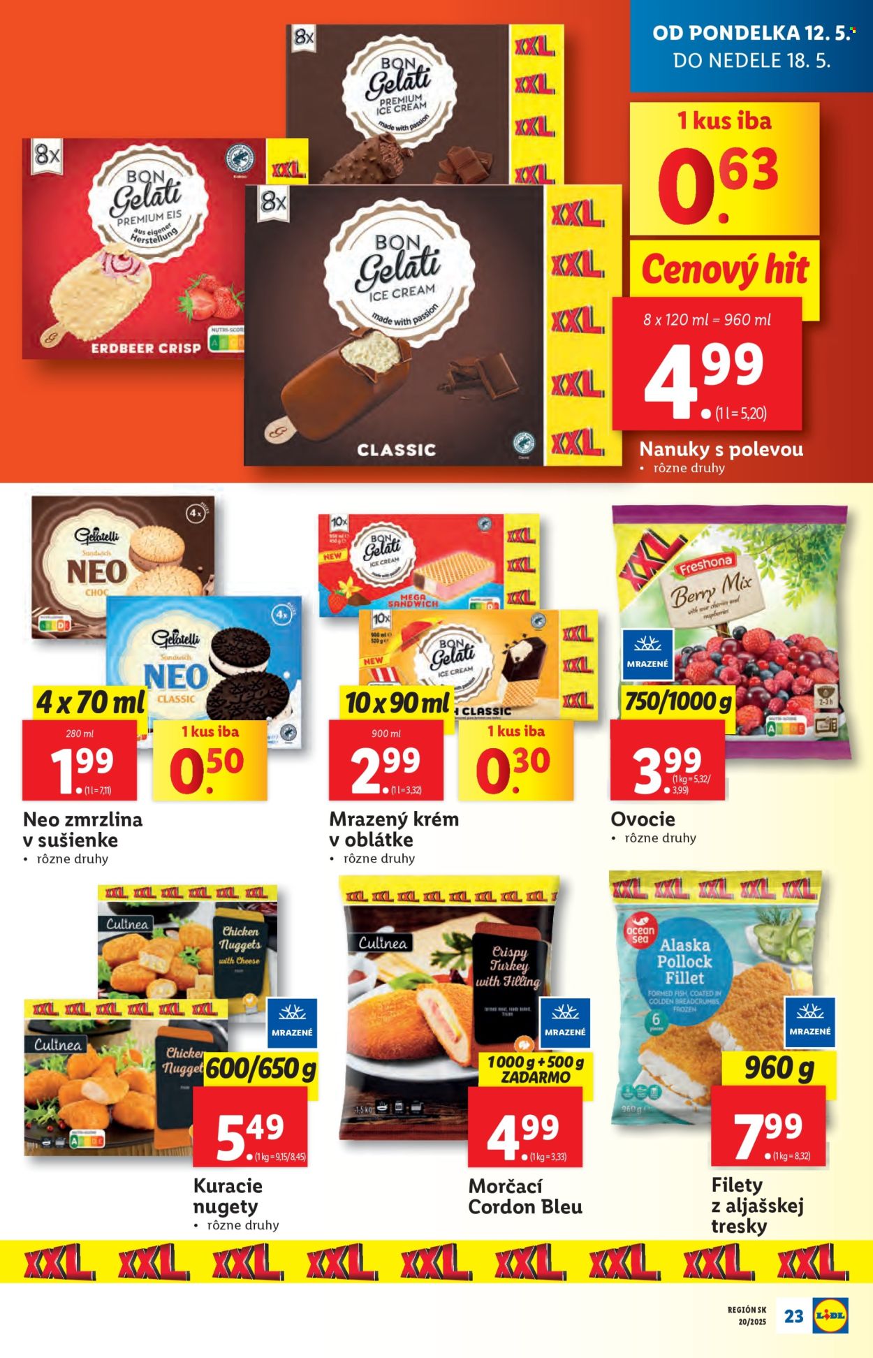 Leták Lidl - 12.5.2025 - 18.5.2025.