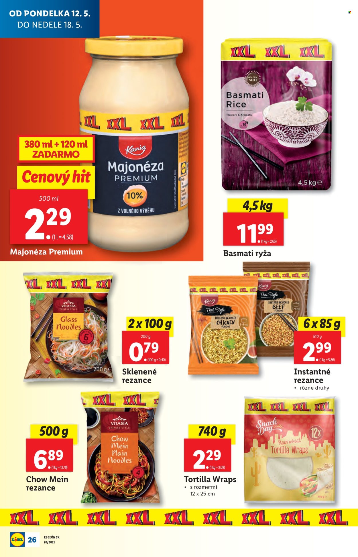 Leták Lidl - 12.5.2025 - 18.5.2025.