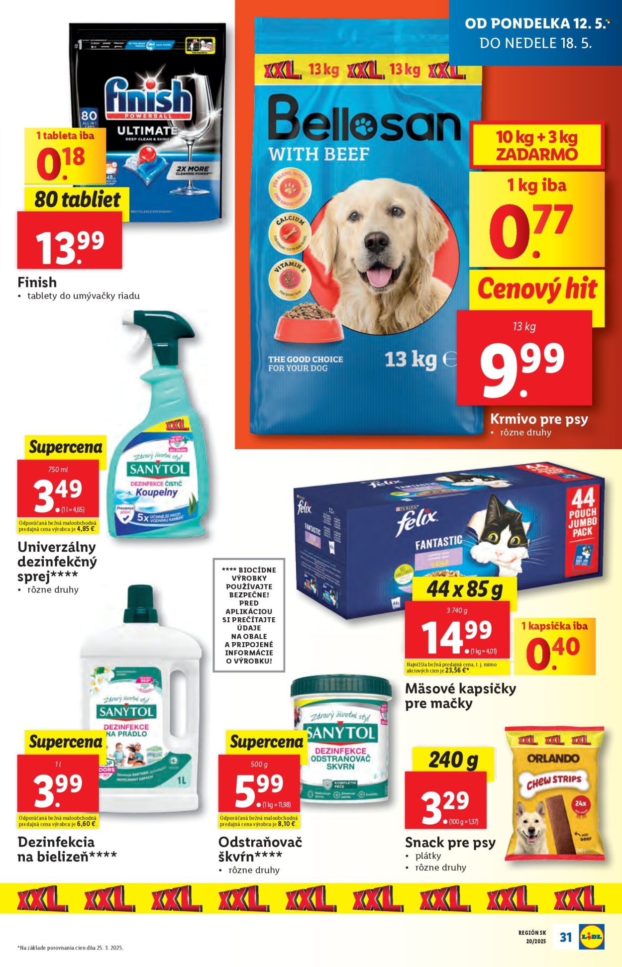 Leták Lidl - 12.5.2025 - 18.5.2025.