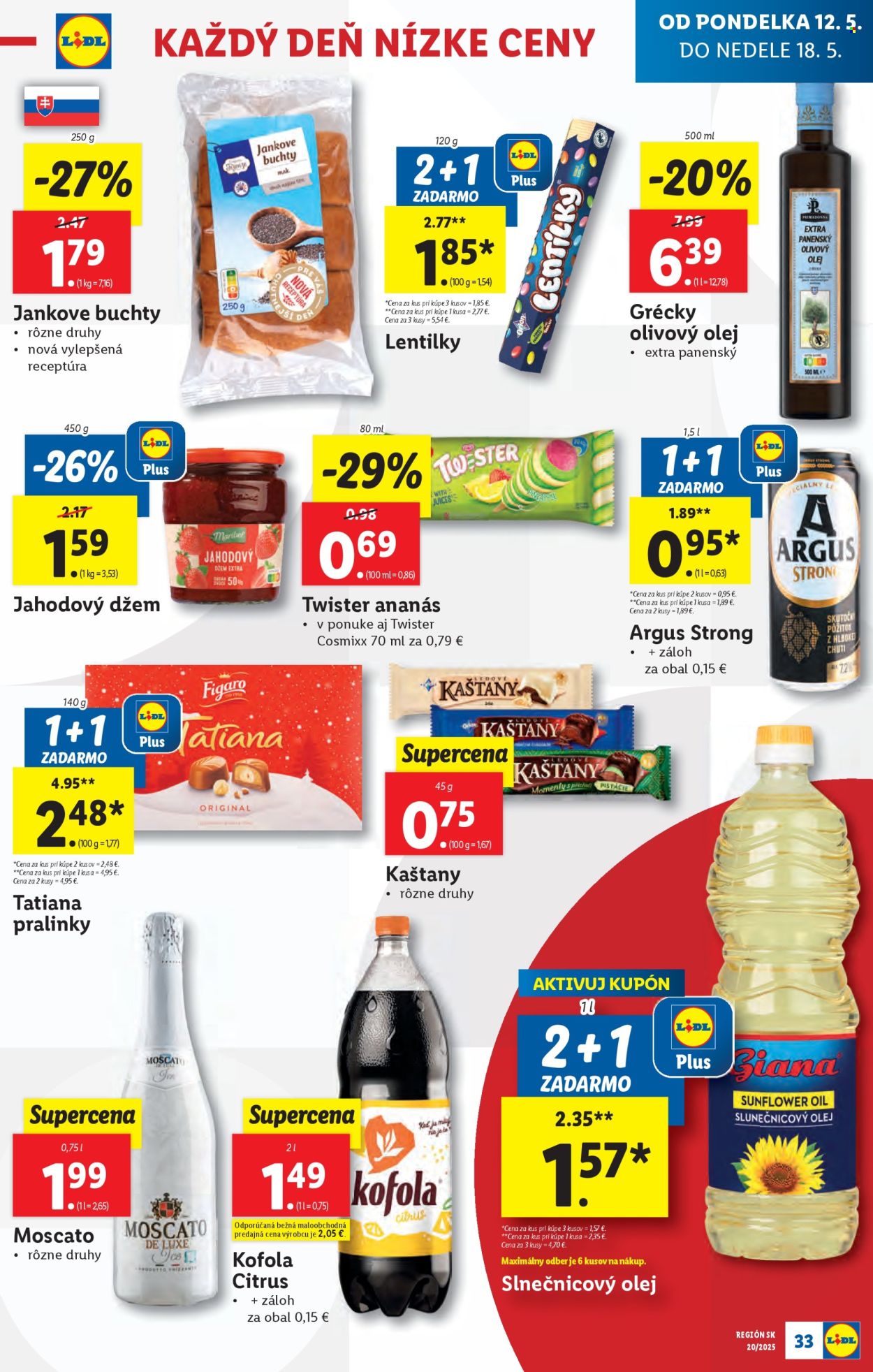 Leták Lidl - 12.5.2025 - 18.5.2025.