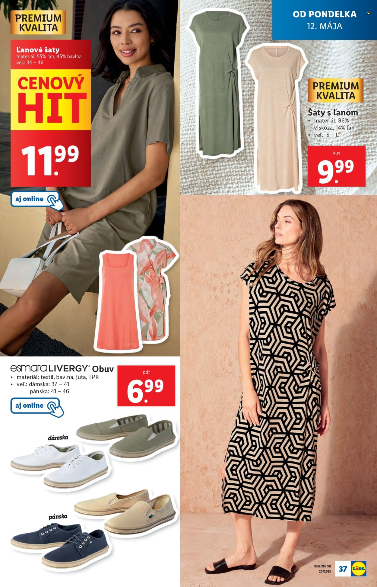 Leták Lidl - 12.5.2025 - 18.5.2025.