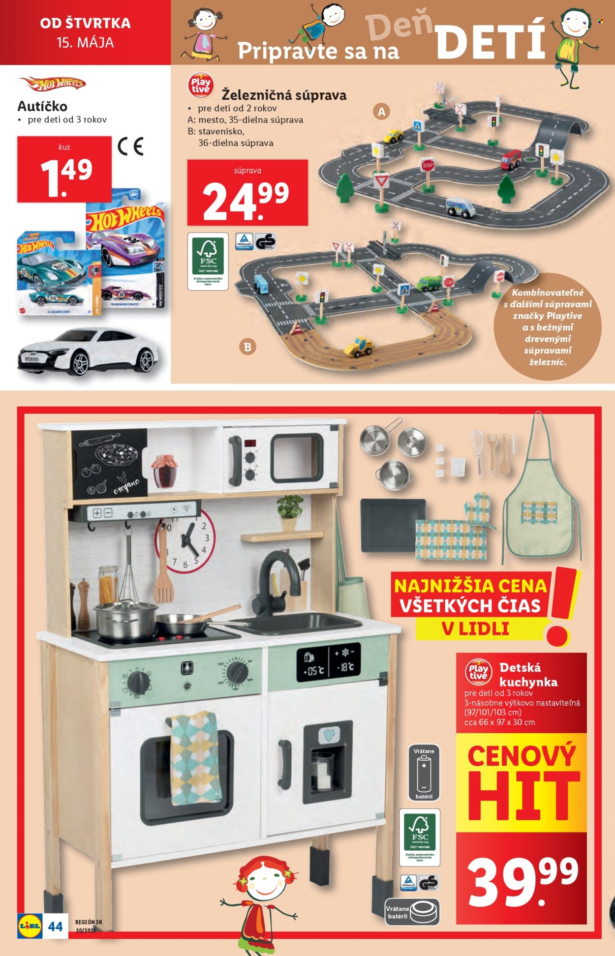 Leták Lidl - 12.5.2025 - 18.5.2025.