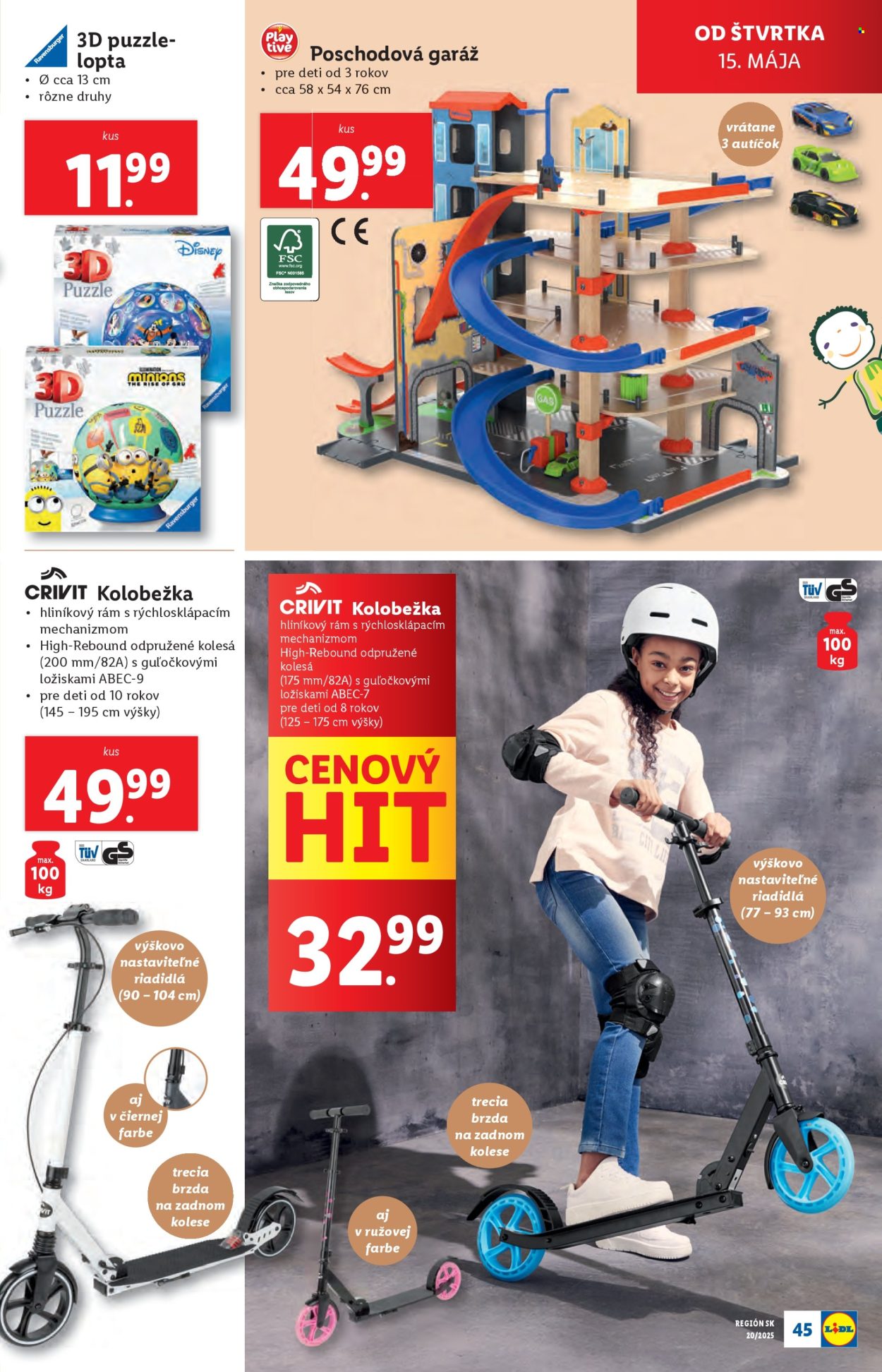 Leták Lidl - 12.5.2025 - 18.5.2025.