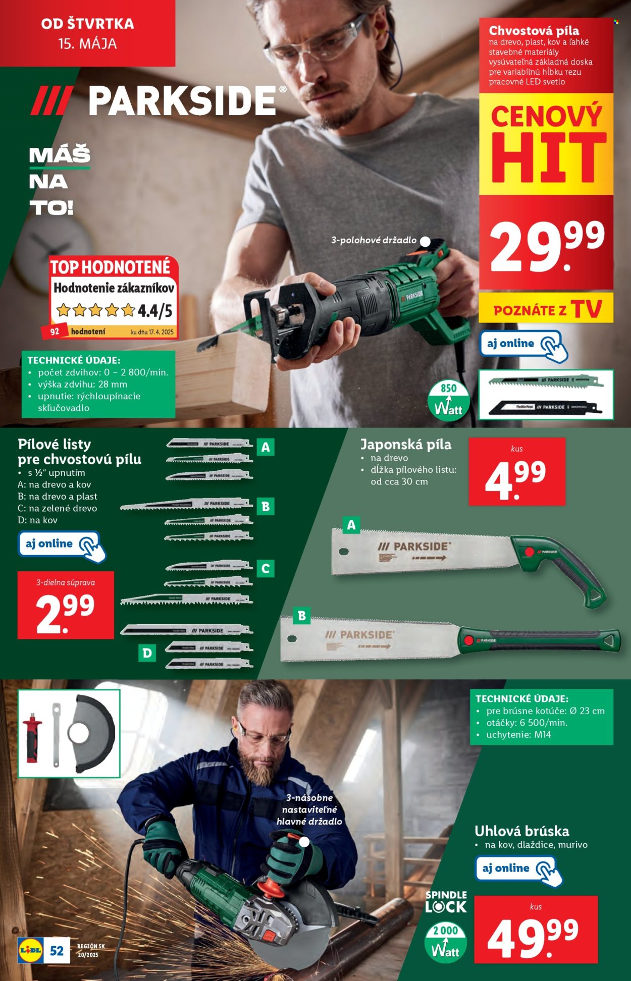 Leták Lidl - 12.5.2025 - 18.5.2025.