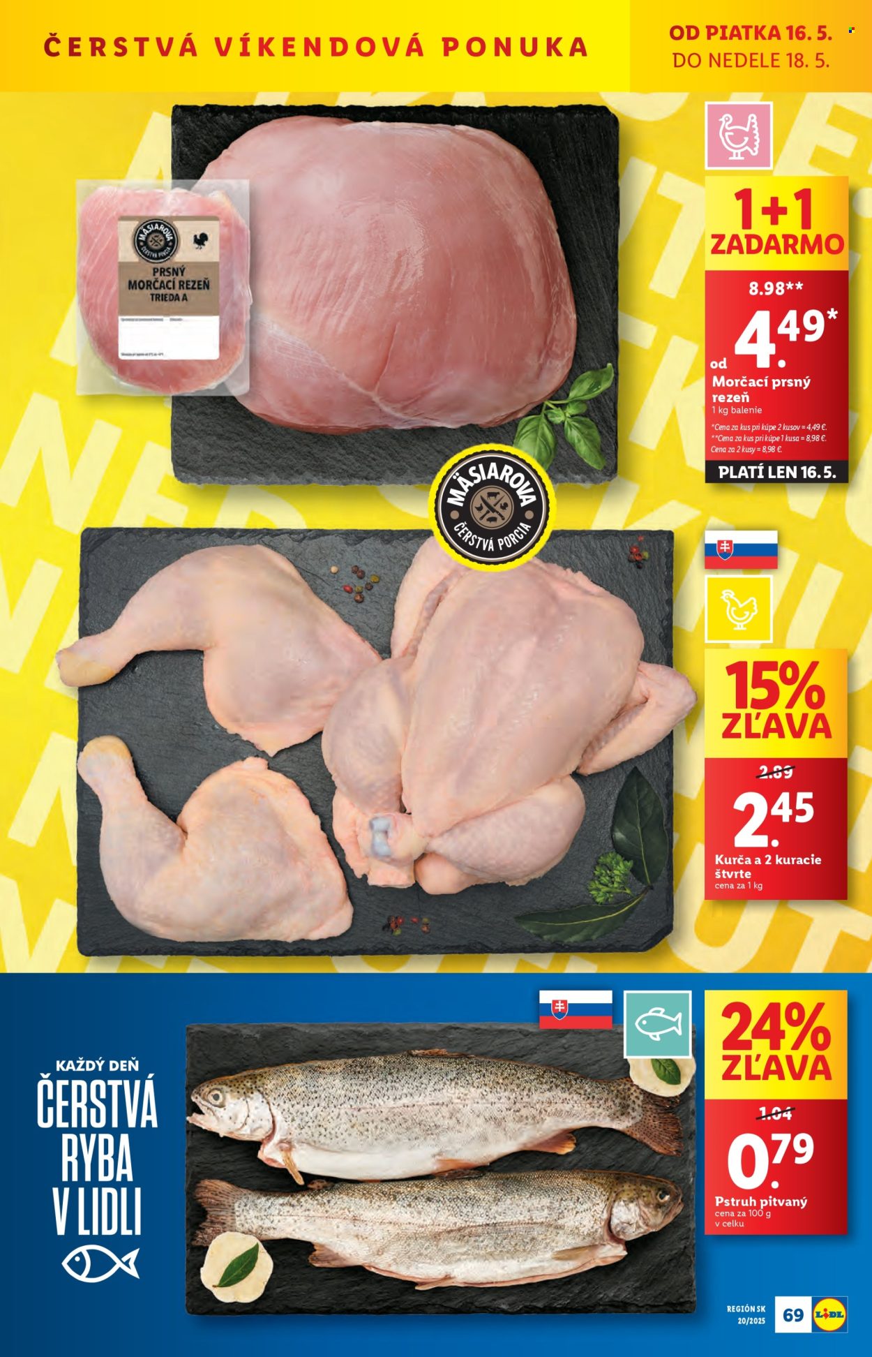 Leták Lidl - 12.5.2025 - 18.5.2025.