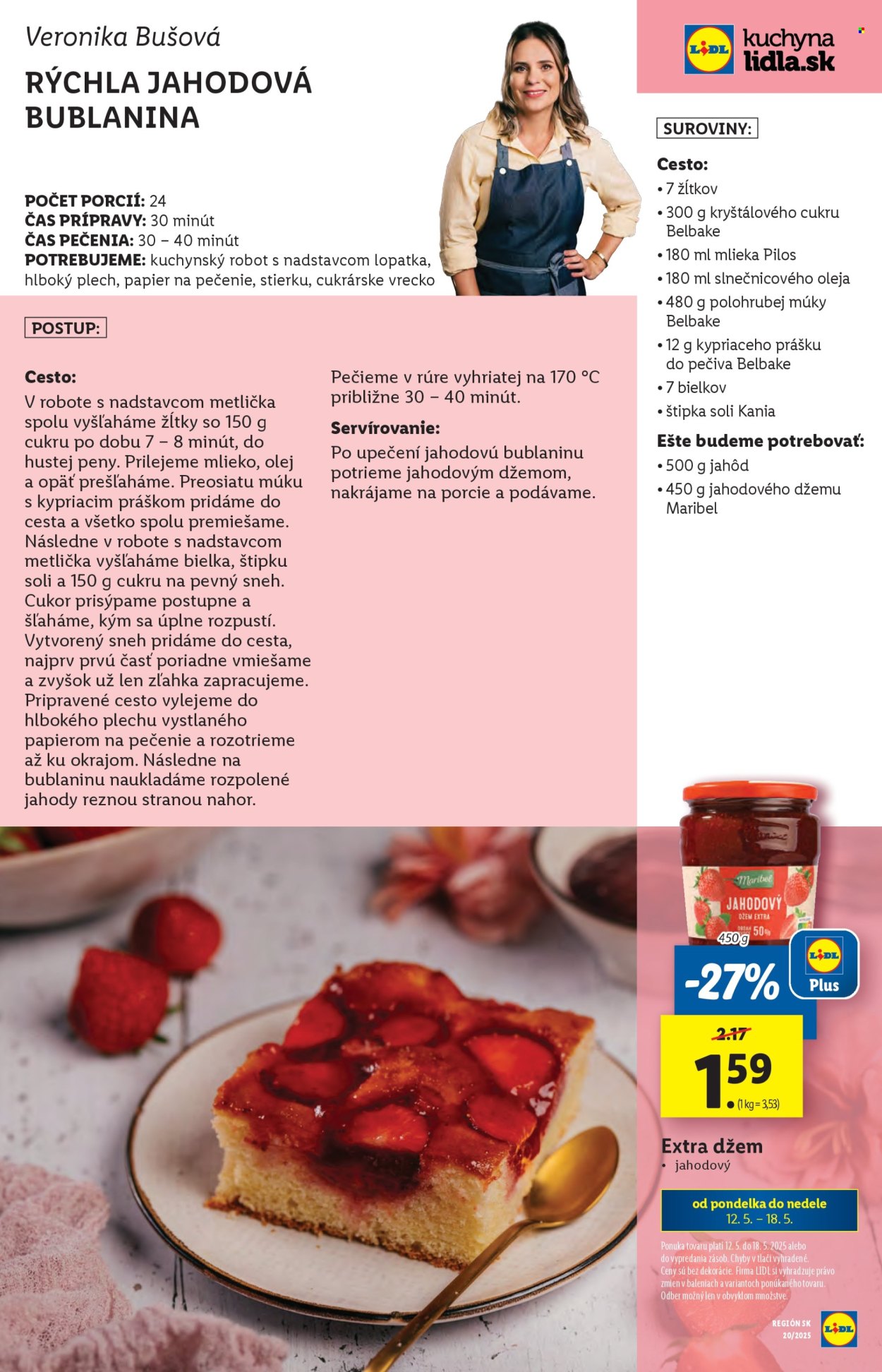 Leták Lidl - 12.5.2025 - 18.5.2025.
