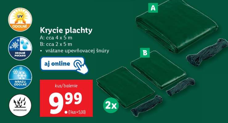 Krycie plachty
