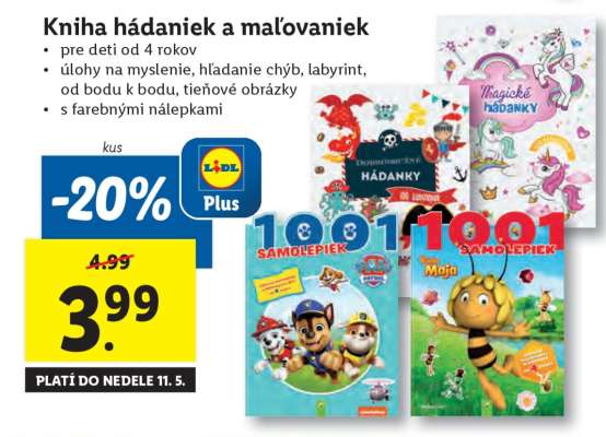 Kniha hádaniek a maľovaniek