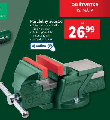 Paralelný zverák