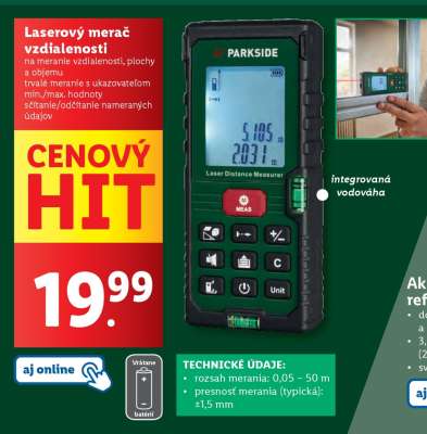 Laserový merač vzdialenosti