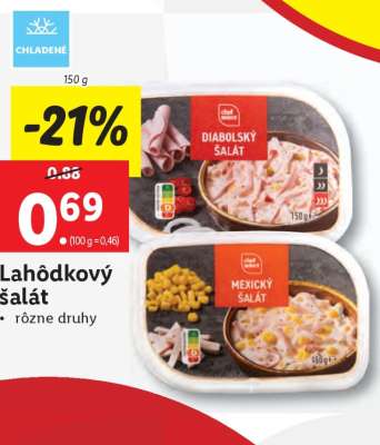 Lahôdkový šalát