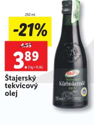 Štajerský tekvicový olej