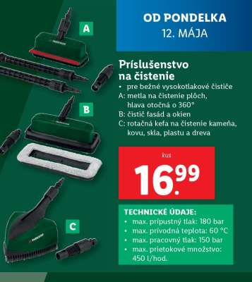 Príslušenstvo na čistenie