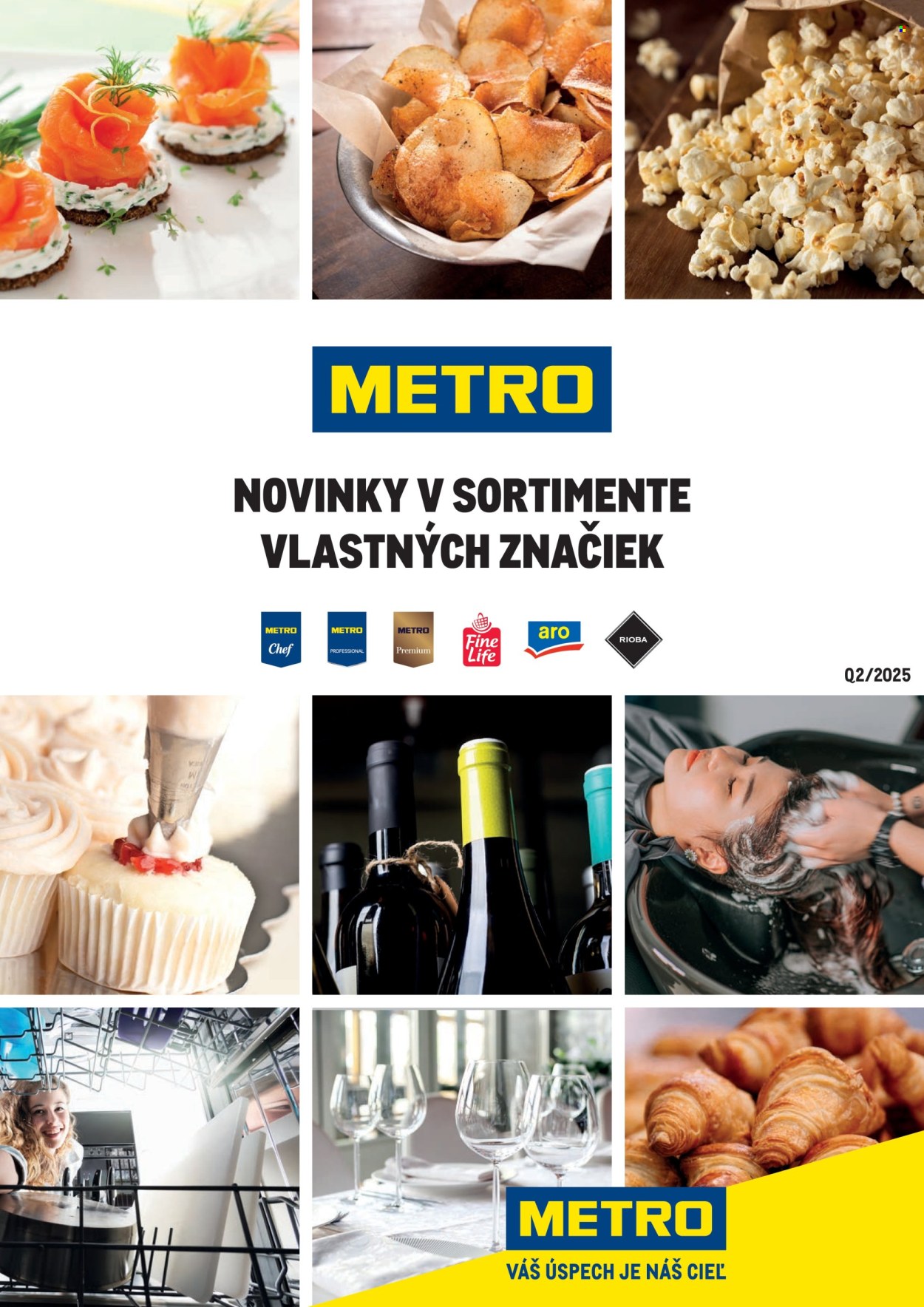 Leták Metro. Strana 1