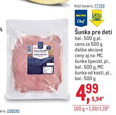 Šunka pre deti