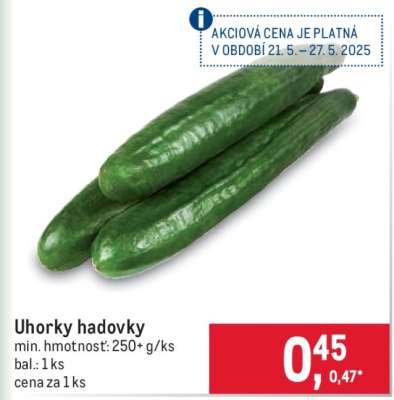 Uhorky hadovky