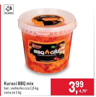 Kurací BBQ Mix
