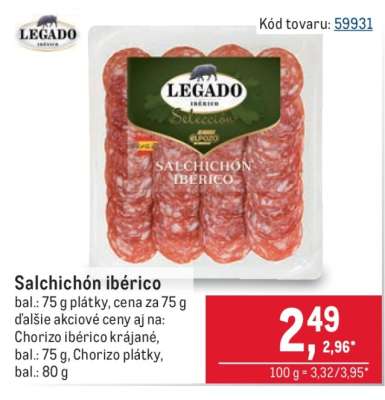 Salchichón ibérico