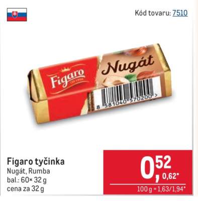 Figaro tyčinka