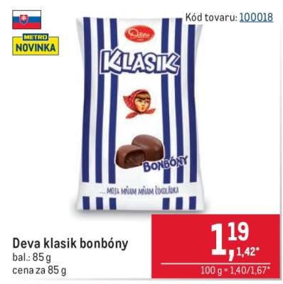 Deva klasik bonbóny
