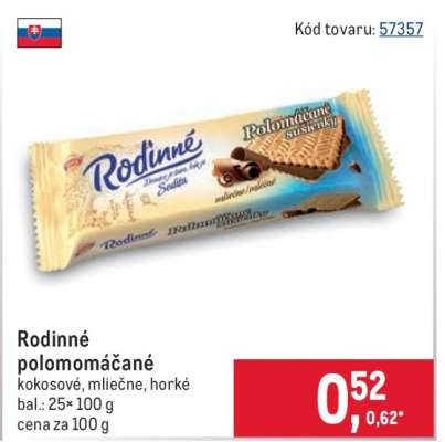 Rodinné Polomáčané