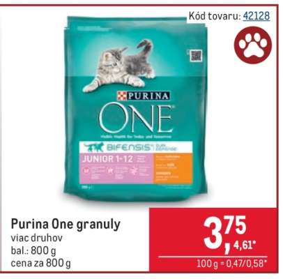 Purina One granuly