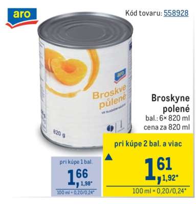 Broskyne polené