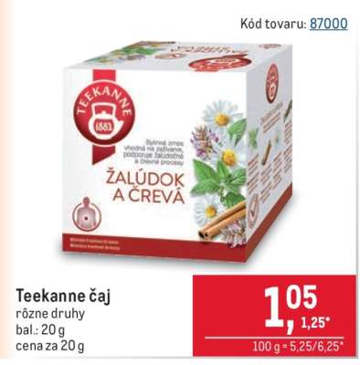 Teekanne čaj