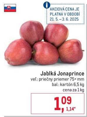 Jablká Jonaprince