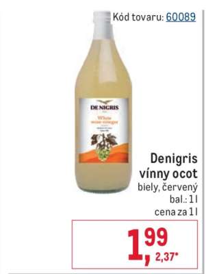 Denigris vínny ocot